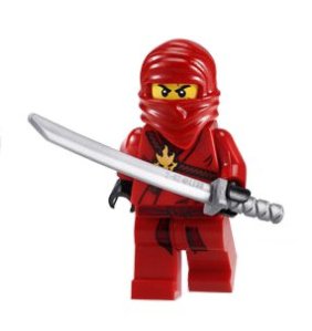 Red Lego Ninja
