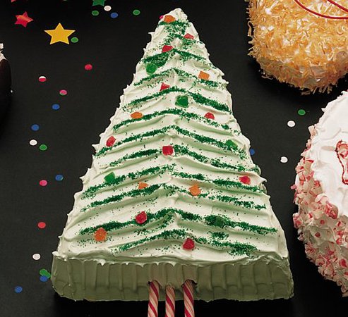 Christmas Tree Cake BC