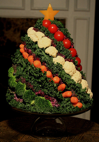 Christmas Tree Crudite